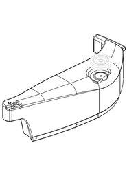 Left hand side pod moulding  #NA229835000