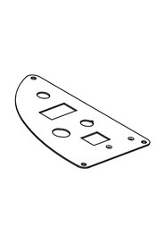 Key & e stop panel (painted graphite grey) machines built before 12/01/09 use ao7 issue #NA429116000