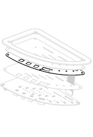 Vario pcb plastic cover plate  #NA329926000