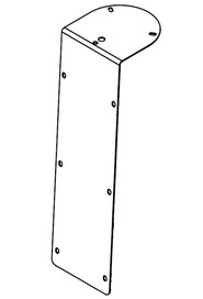 Vario light bracket nutserted assembly  #NA303824000