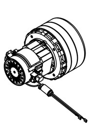24v peripheral 3-stage vac motor & terminal assembly  #NA303880000