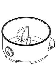 Nnv/nrv 200 (mid blue) moulded drum  #NA227374000