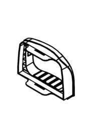 Battery pod fascia #NA237602000