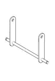 Metal Wheel Support  #NA155004000