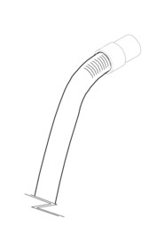 Vacuum Hose D.32 L=72cm  #NA153452000