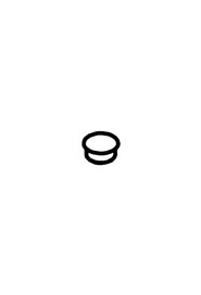Black plastic cap #NA206132000