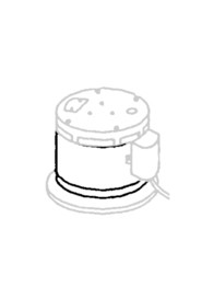 Motor 115/60 Black 1.5 HP  #NAE00300000