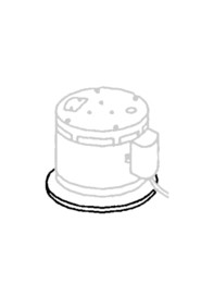 Gear Unit 10:1 3-Idler-Black  #NAG00020000
