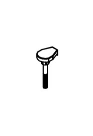 Hooked knob #NA206242000