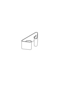 Clip for drain hose d.38  #NA160200000