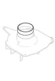 Round sealing part for motor cooling air #NA132200000