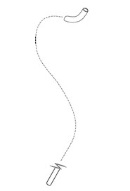 Extraflex hose for filter 67cm #NA745000000