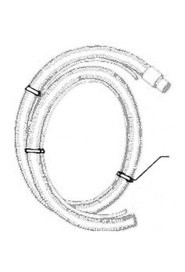 Tie for braided solution hose #NASP1369500
