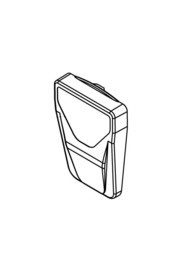 Printed front cover moulding  #NA318959000