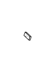 Foam filter ghibli jvac as6 #JB300011800