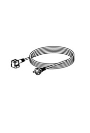 10.0mt x 1.5mm x 2 core yellow cable (socket + plug) euro #NA236144000