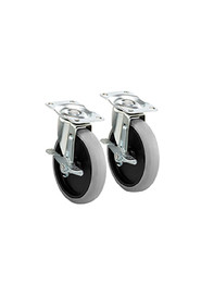 Roulettes de remplacement 5" pour chariot utilitaire adaptable #RB199737100