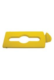 Couvercle à recyclage mixte pour station de recyclage Slim Jim #RB200788300