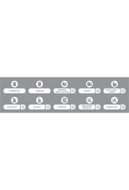 Waste Stream Labels for SLIM JIM Recycling Station #RB197778700