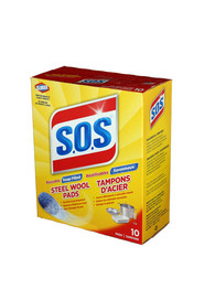 Tampons d'acier réutilisables S.O.S #JH258315000