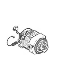 Brush motor, 175W w/pulley (129 & 138) #NA122973ER0