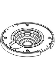 Black bottom motor housing #NA227540000