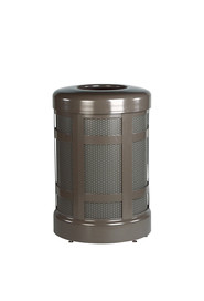 Poubelle extérieure 38 gal avec dessus ouvert Architek #RB0A38TAB00