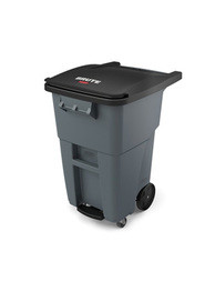 Poubelles sur roues avec pédale BRUTE, 50 gal #RB197196200