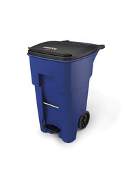Poubelles sur roues avec pédale BRUTE, 65 gal #RB197197000