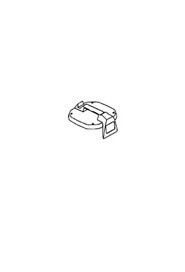 Handle cover jvac jv10 jv400 yellow #JB407101000
