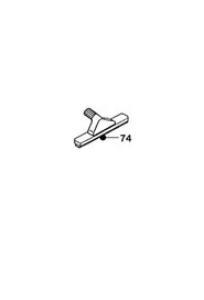 Refill floor brush jvac for brjv404 #JB250290000