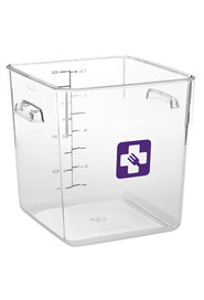 Contenants carrés pour aliments SILO #RB198033400