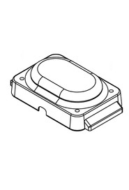 Vac pod top cover moulding #NA229206000