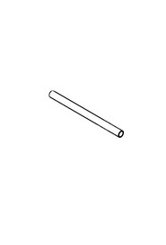 218mm long black nylon tube #NA391038000