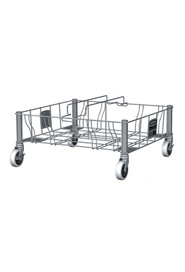 Chariot double en acier inoxydable Slim Jim #RB195619100