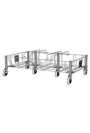 Chariot triple en acier inoxydable Slim Jim #RB195619200