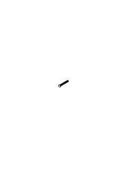 M6 x 50mm long bolt #NA219315000