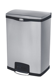 Poubelle à pédale avec doublure double Slim Jim, 24 gal #RB190200100