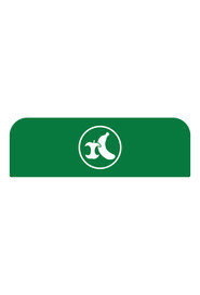 Trash Can Signs for CONFIGURE 23 gal Waste Receptacles #RB196158100