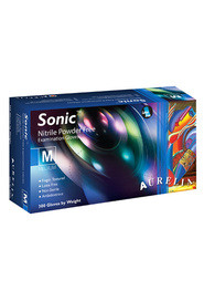 Gants d'examen Aurelia Sonic en nitrile non poudrés #SE093776000