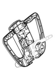 Rear handle lw46 #HW819123300