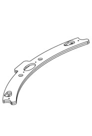 Steel support squeegee #HW143800090