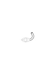 Water tube d.4 l.60 mm #HW898500000