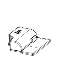Cover motor - circuit board #HW862030500