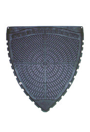 P-Shield Super Absorbent Black Urinal Mats #WH6PSUM000