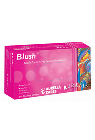 Gants d'examen Aurelia Blush en nitrile non poudrés #SE078888000