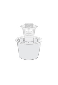 Sanifilter filter, dry #HW2860SAN00
