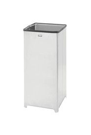 Poubelle décorative avec dessus ouvert WasteMaster 24 gal #RBB1424SSRB