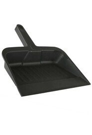 12" Plastic Dust Pan, Black #GL003005000