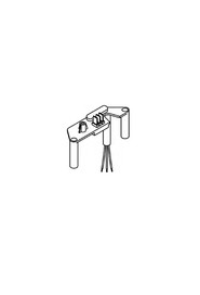 Cord clamp w/out elect.3 wires #HW180820080